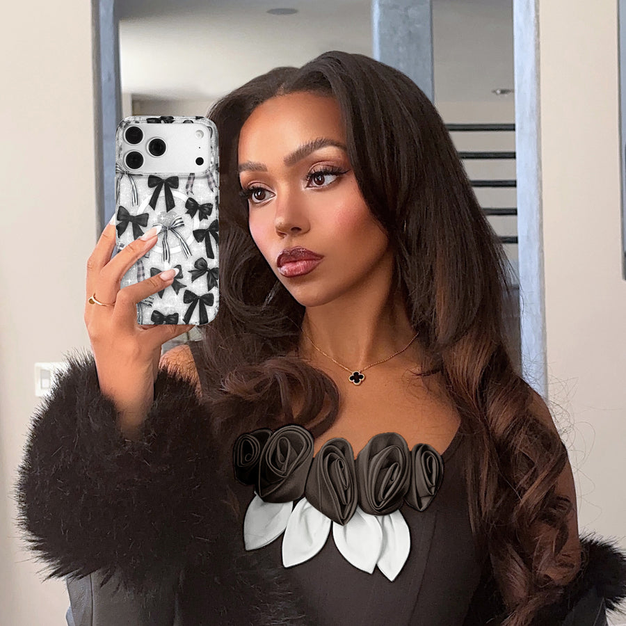 Gothic Bows iPhone Case lifestyle
