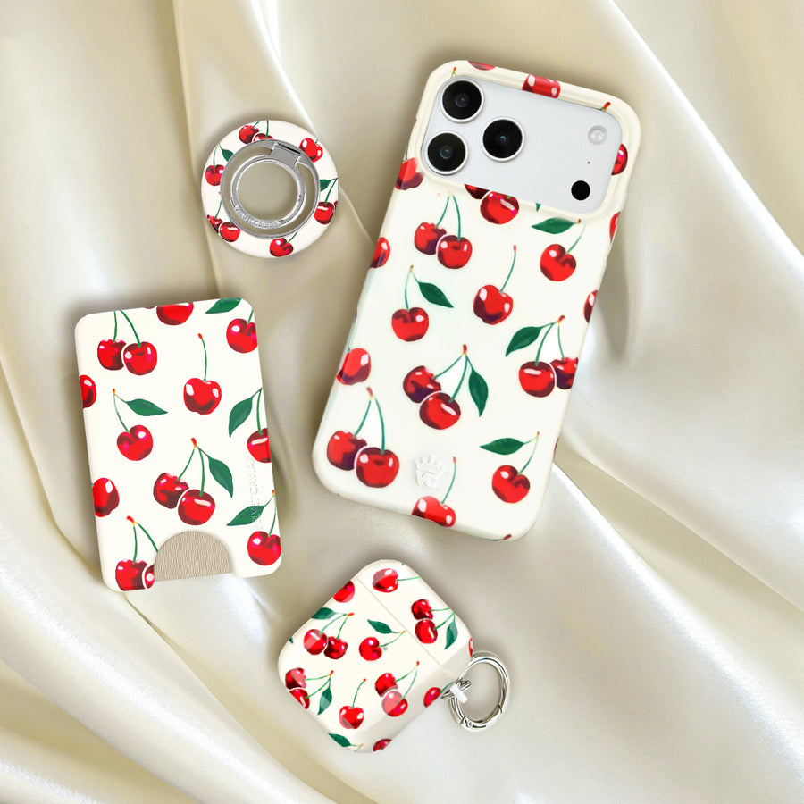 Mon Cheri Cherry iPhone Case lifestyle
