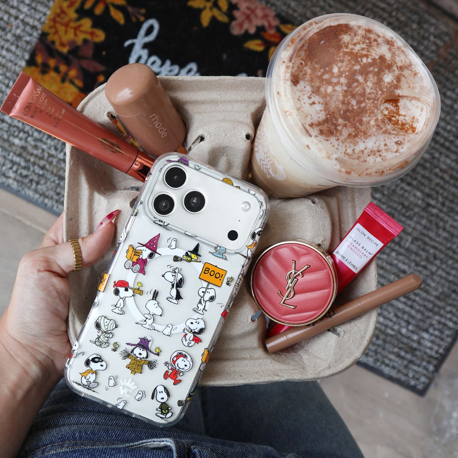 Snoopy Spooky Moods iPhone Case lifestyle
