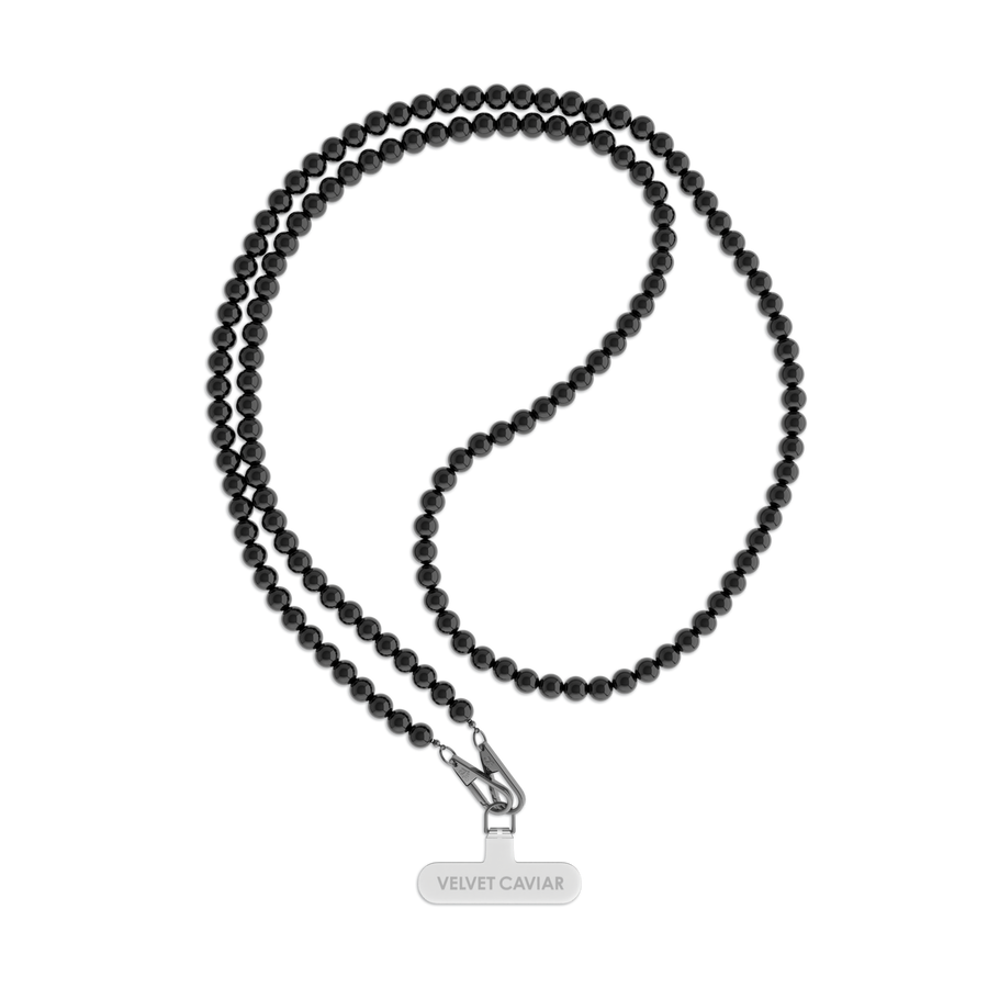 Black Pearl Phone Crossbody Strap