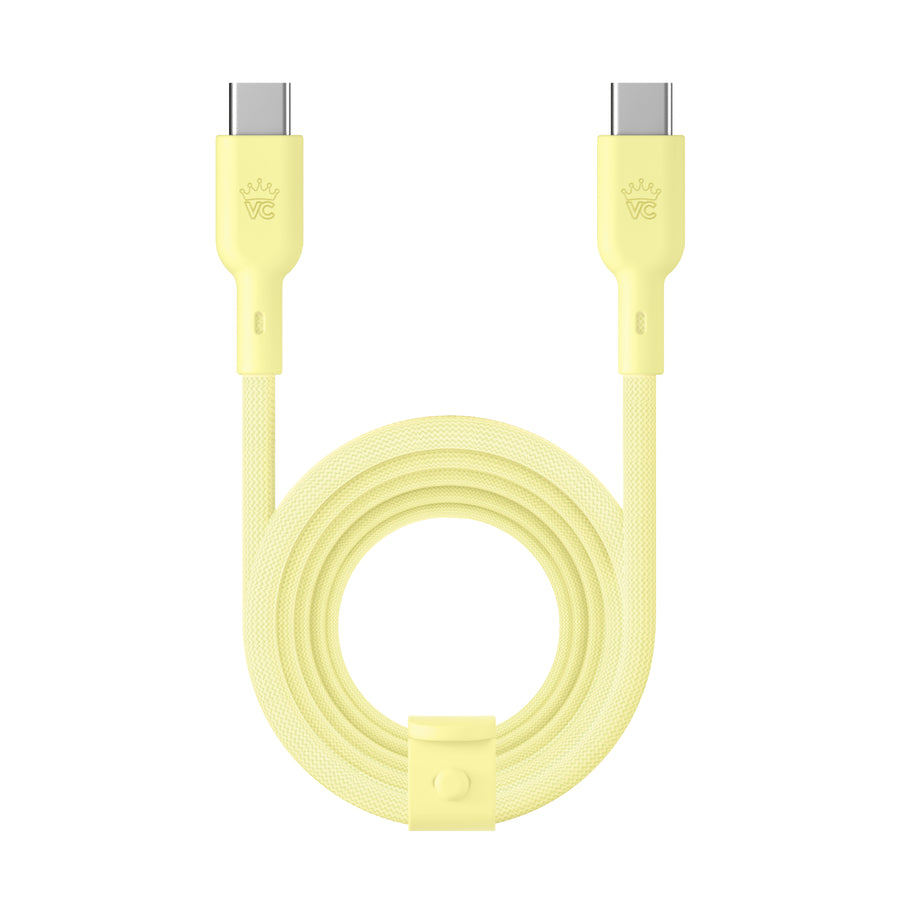Butter Yellow Fast Charging Cable, 6ft USB-C
