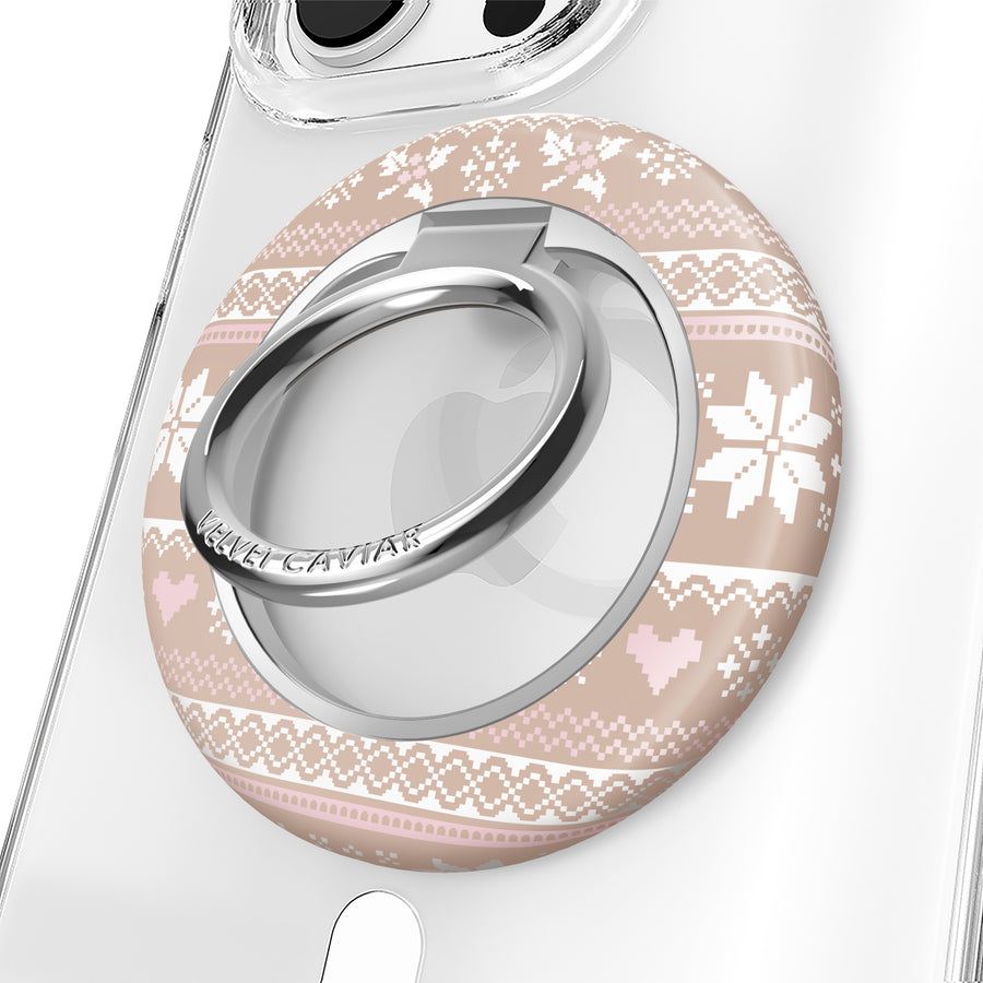Chai Latte Sweater MagSafe Grip Ring