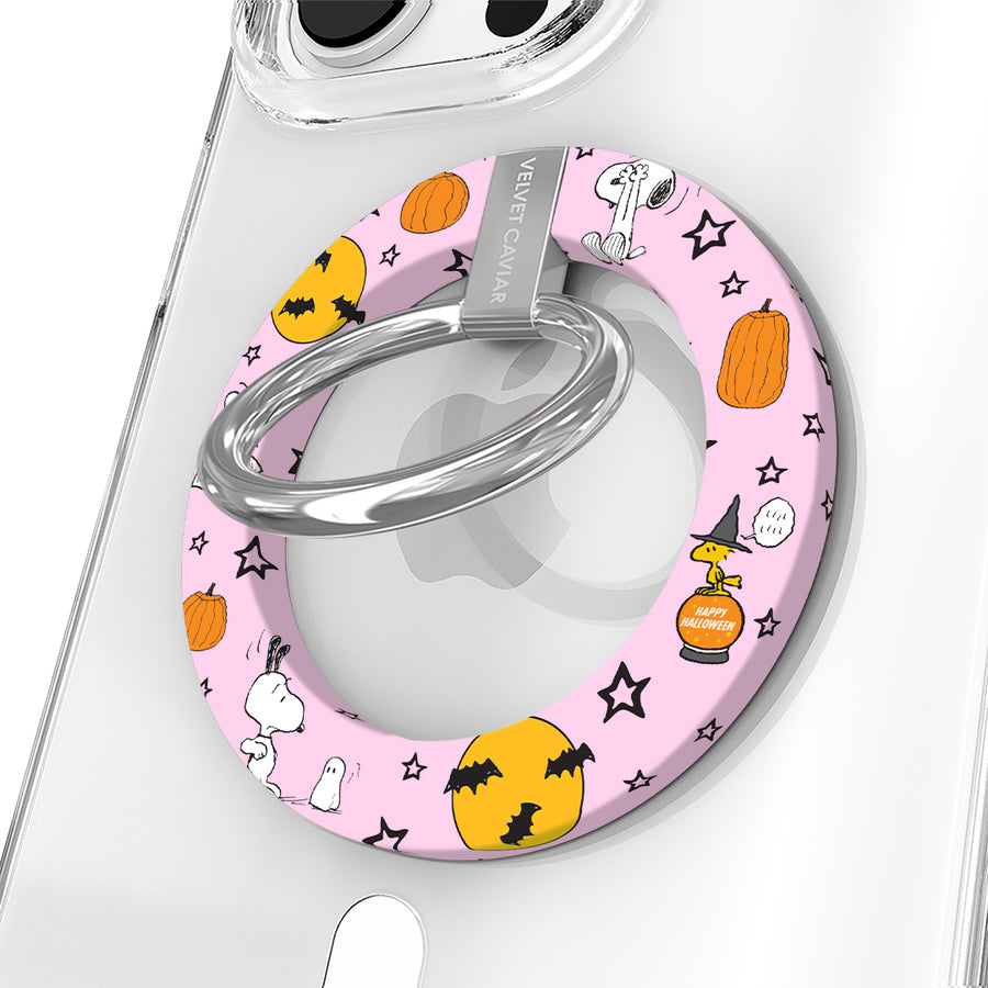 Snoopy Pink Pumpkins MagSafe Grip Ring