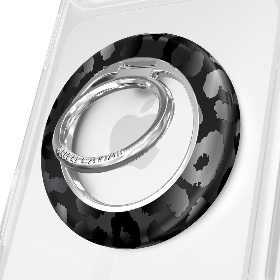 Black Leopard MagSafe Grip Ring