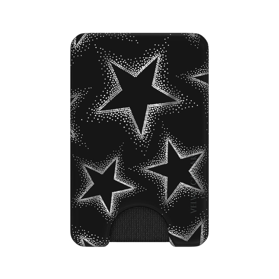 Chrome Stars MagSafe Wallet