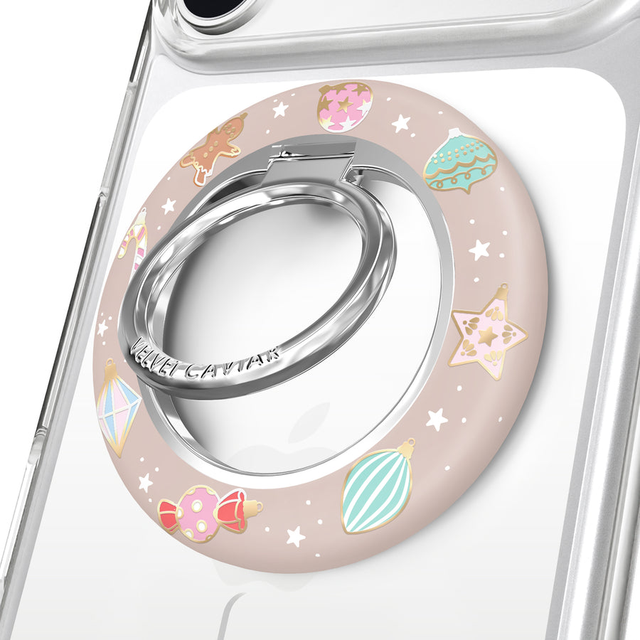 Winter Kiss Ornaments MagSafe Grip Ring