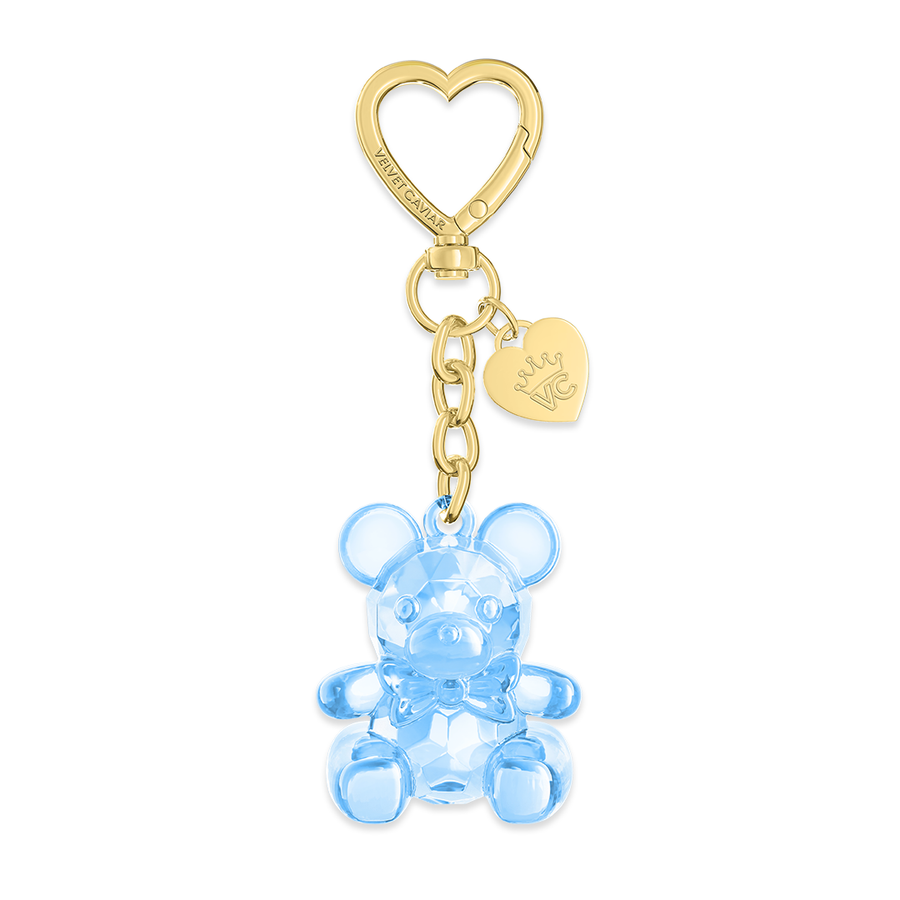 Blue Teddy Bag Charm