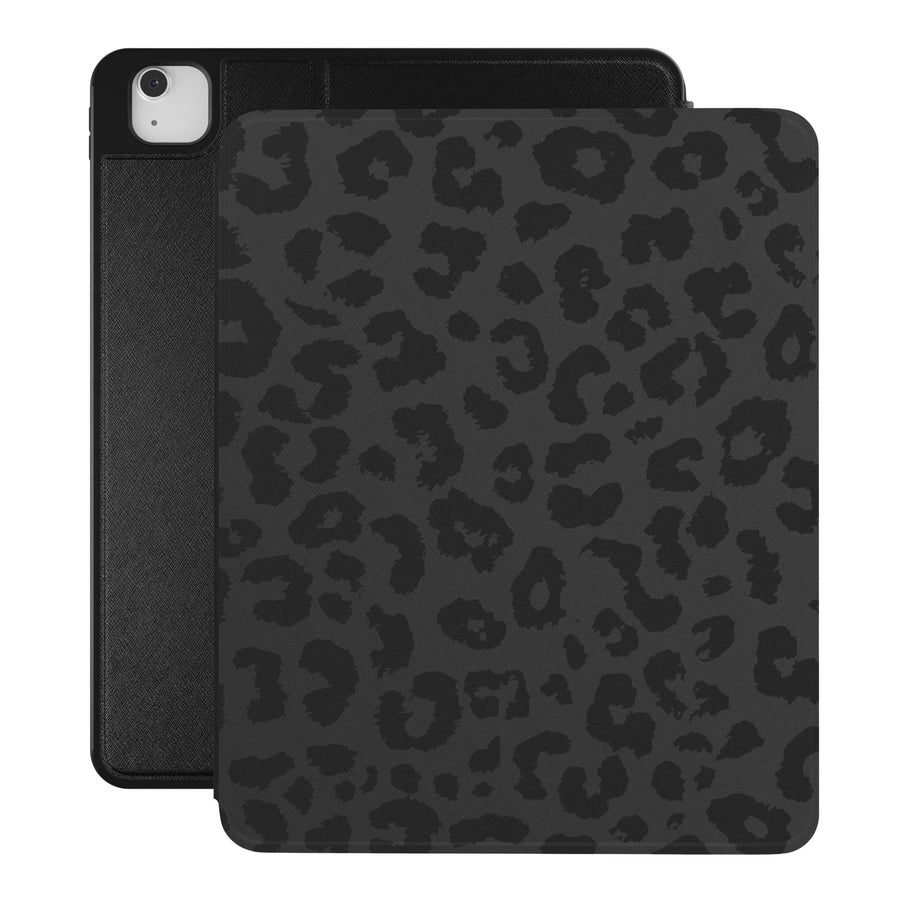 Black Leopard iPad Case