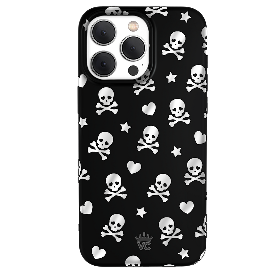Chrome Skulls iPhone Case