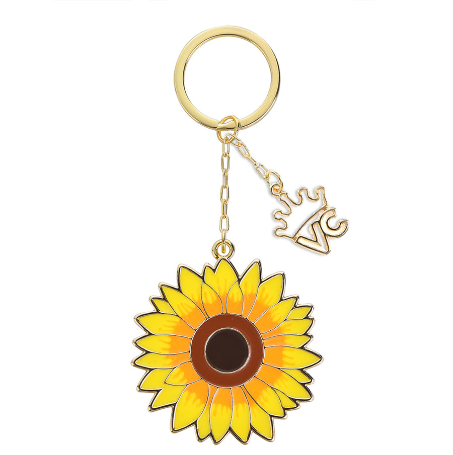 Sunflower Keychain