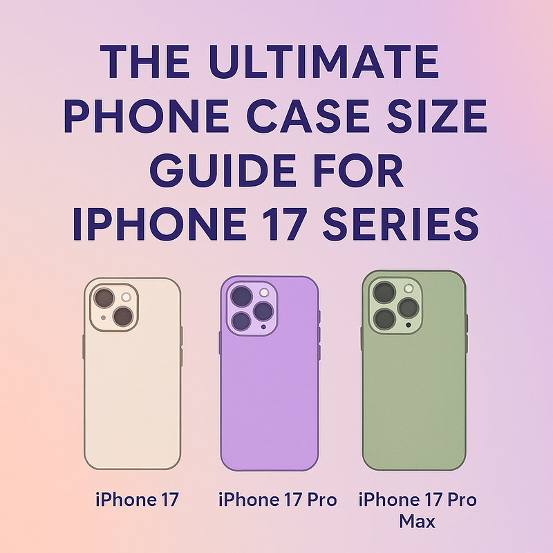The Ultimate Phone Case Size Guide for iPhone 17 Series