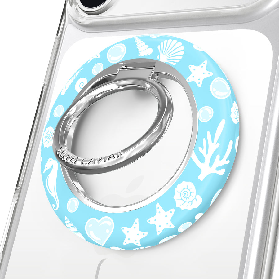 Aquamarine Holo MagSafe Grip Ring