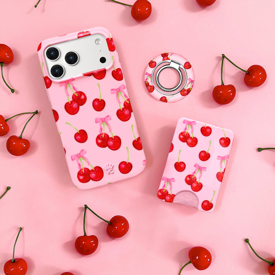Sweet Cherry iPhone Case lifestyle