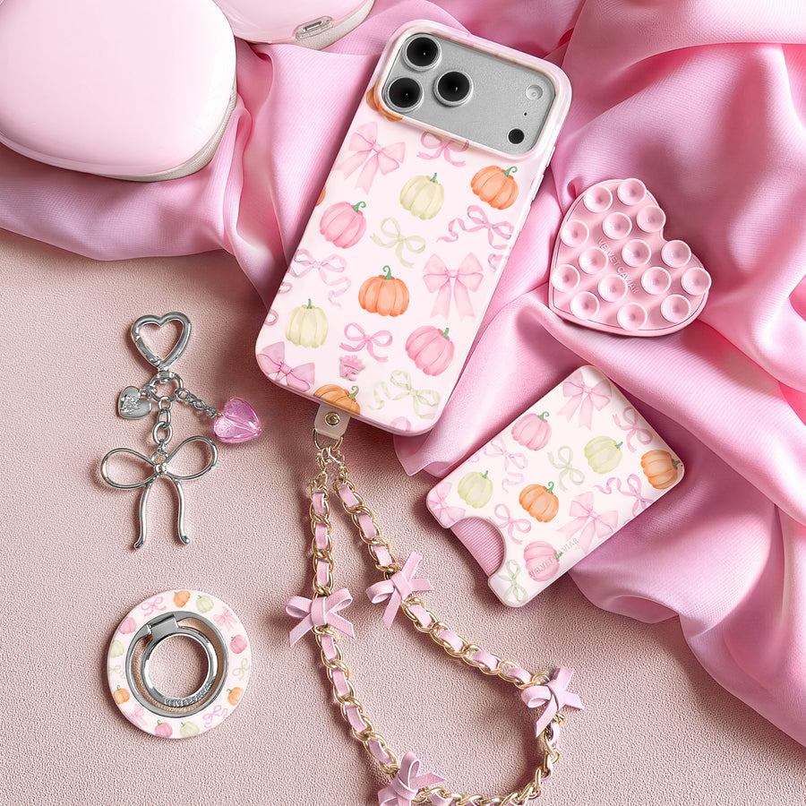 Pink Pumpkin Princess iPhone Case lifestyle