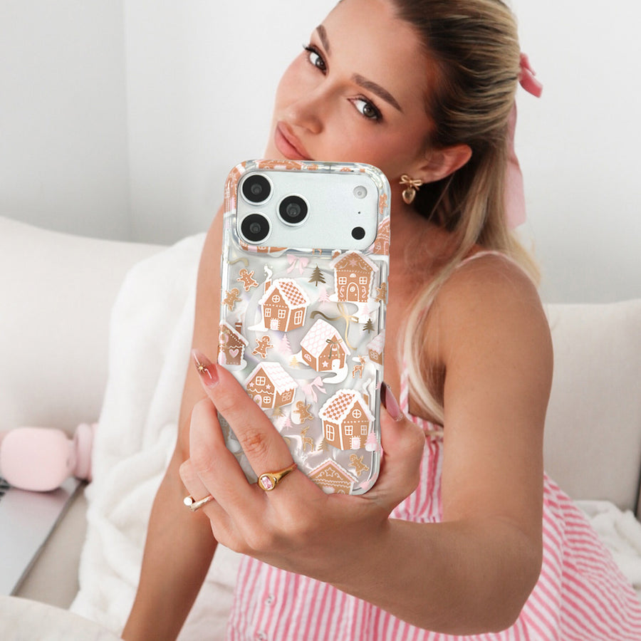 Gingerbread Dreams iPhone Case lifestyle