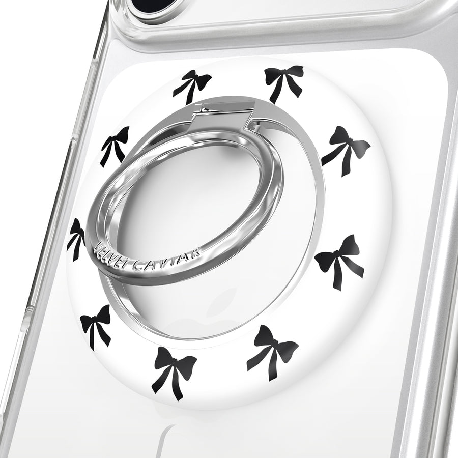 Black Bows MagSafe Grip Ring