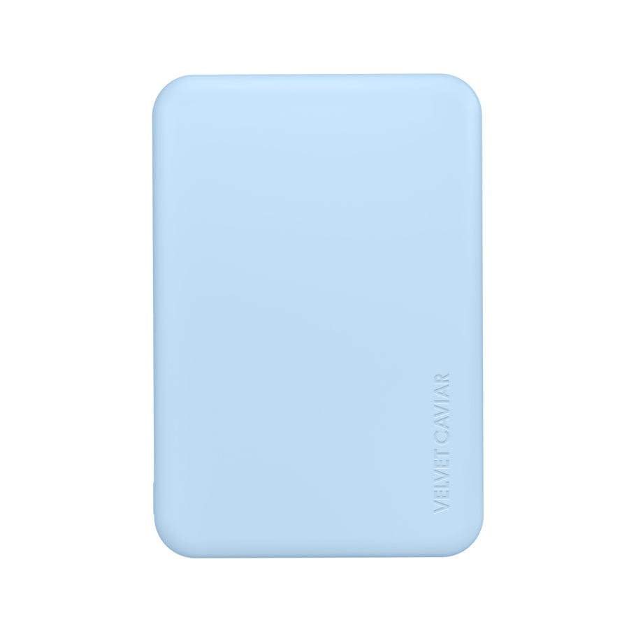 Cotton Candy Blue Slim MagSafe Battery Power Pack