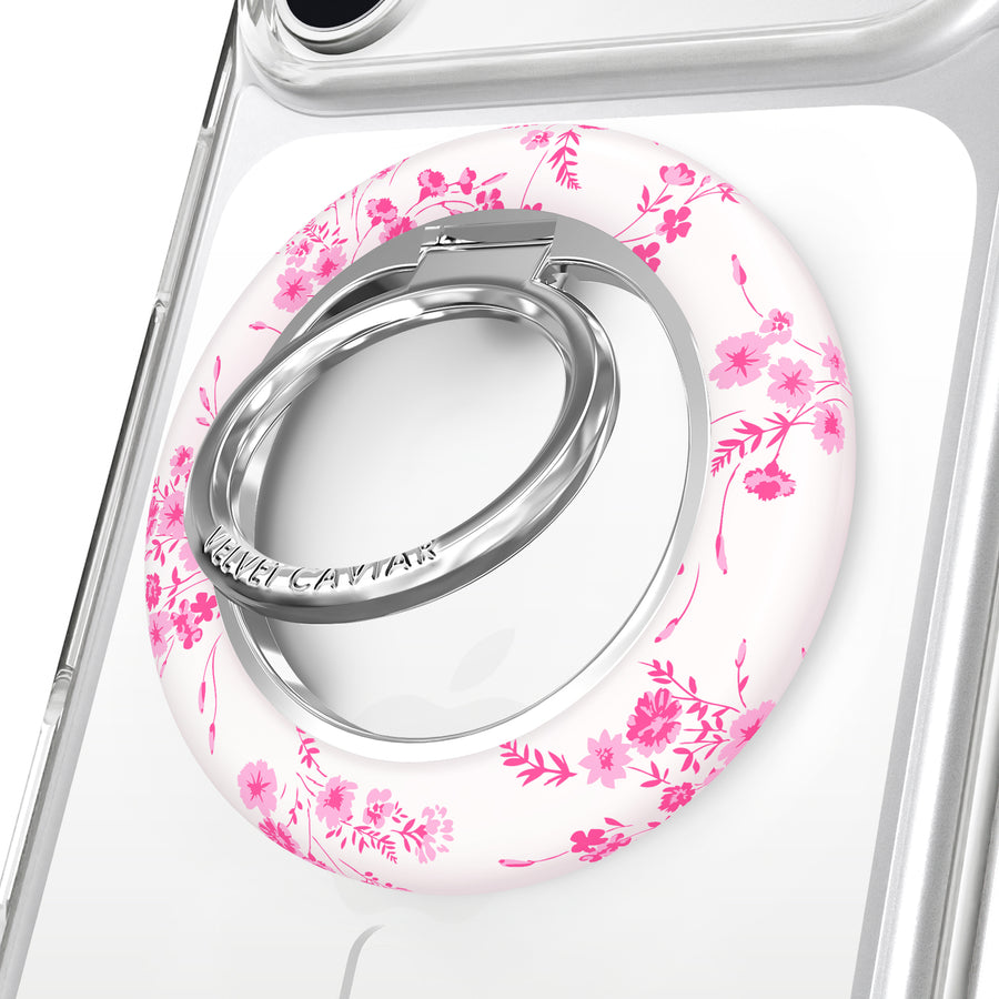 French Rose Floral MagSafe Ring