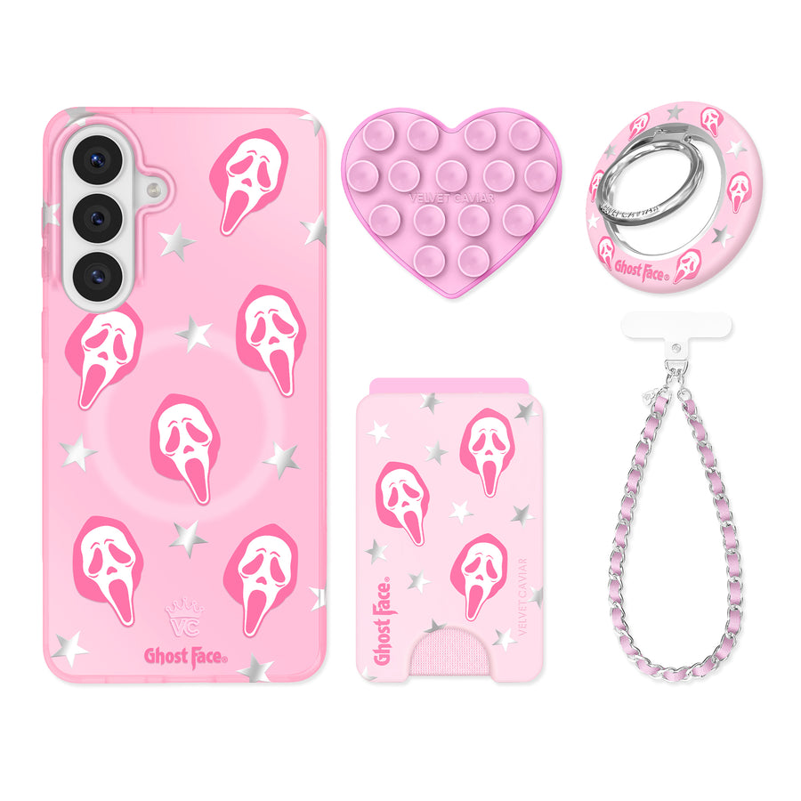 Ghost Face Call Me Pink Samsung Bundle Set