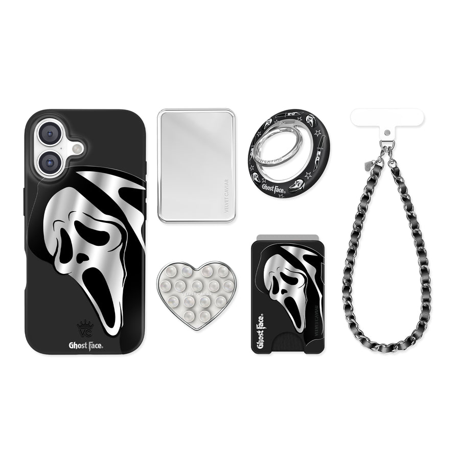 Ghost Face Killer Chrome iPhone Bundle Set
