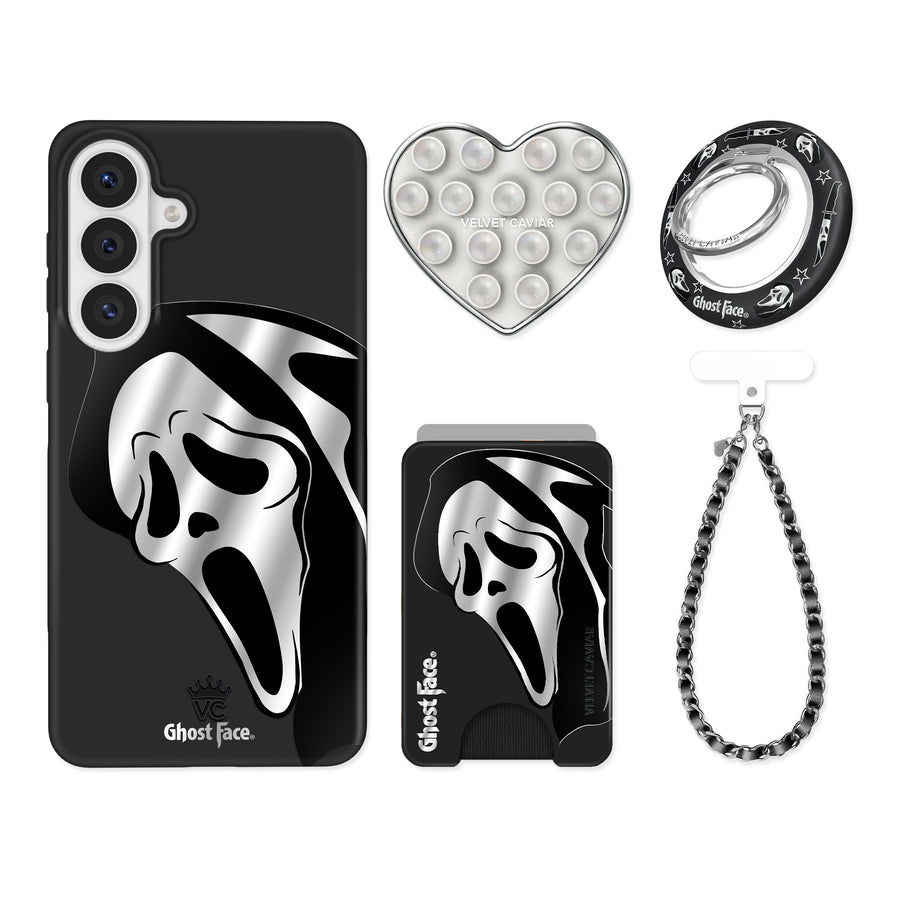 Ghost Face Killer Chrome Samsung Bundle Set