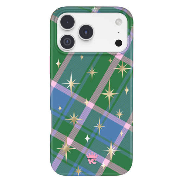 North Pole Plaid iPhone Case