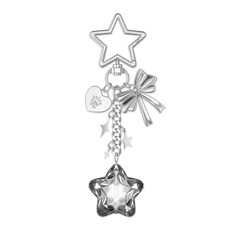 Onyx Star Bag Charm