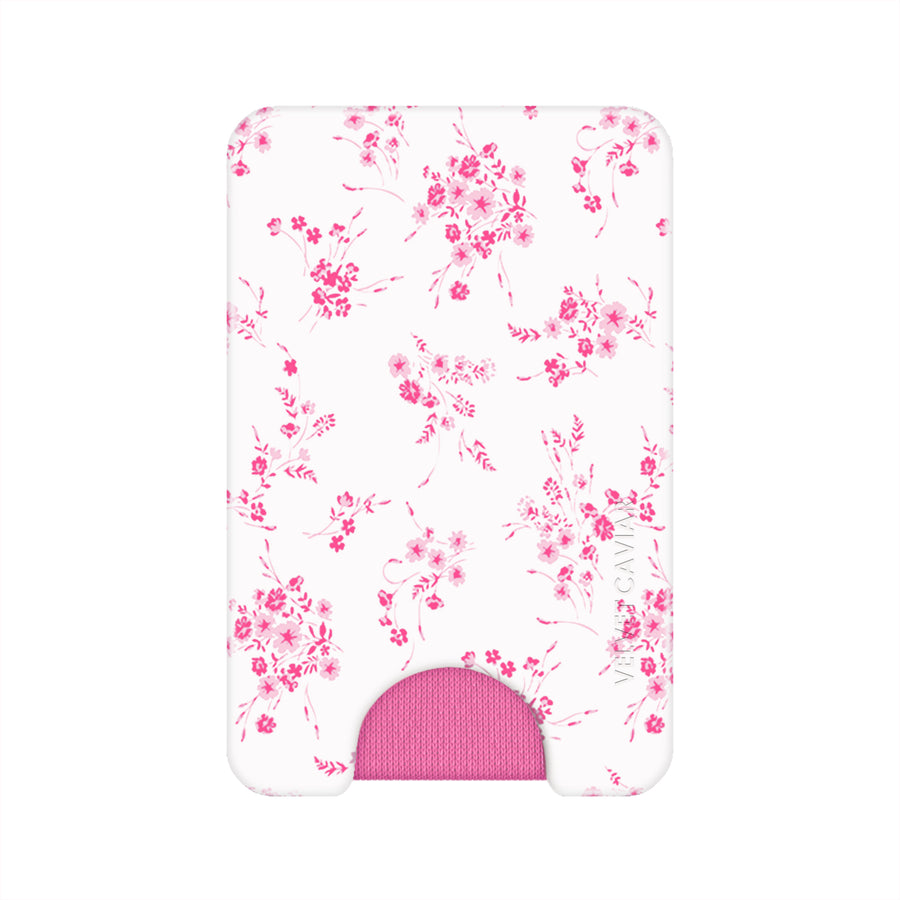 French Rose Floral MagSafe Wallet