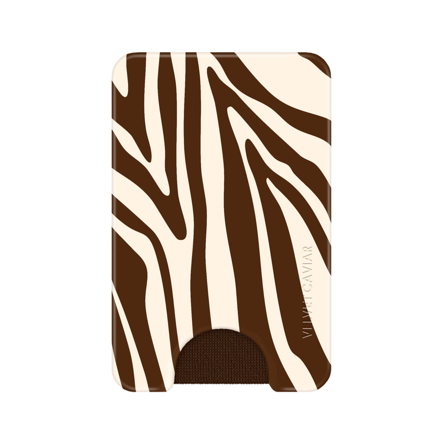 Coco Zebra MagSafe Wallet