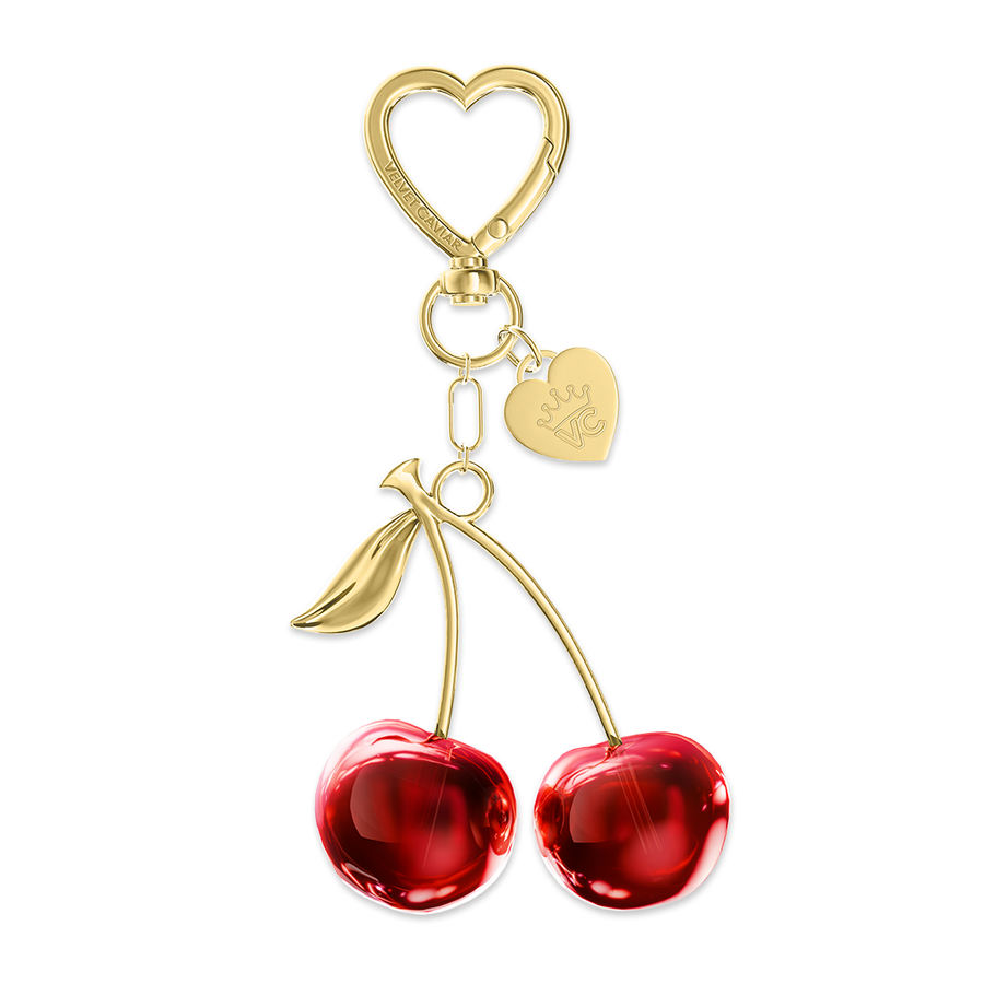 Cherry Bag Charm