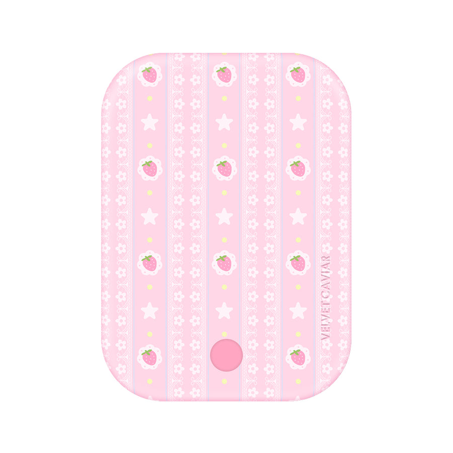 Strawberry Macaron MagSafe Battery Power Pack