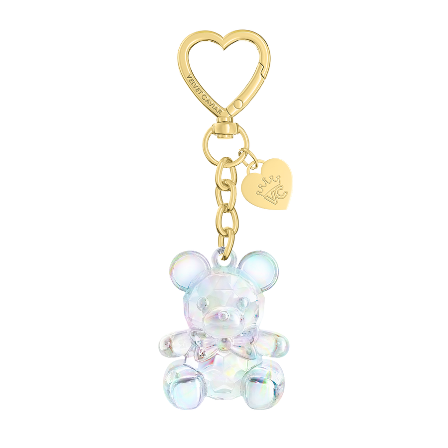 Opal Teddy Bag Charm
